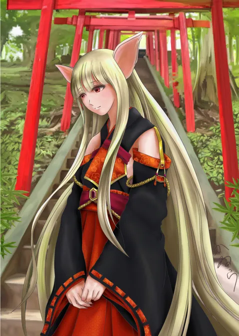 巫女狐 黒byかるら涂檬 原创插画社区 Acg二次元动漫爱好者聚集地巫女狐 黒 巫女狐 黒byかるら涂檬 原创插画社区 Acg二次元动漫爱好者聚集地巫女狐 黒